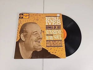 BURL IVES Sunshine In My Soul / Songs Of Joy  LP [Mono 1962]   SirH70 - Picture 1 of 2
