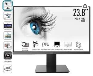MSI Pro MP241X 24" Full HD VA LCD Monitor - Black (PROMP241X) - Picture 1 of 1