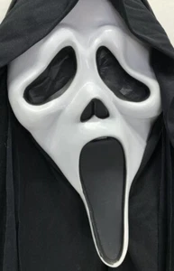 🔥👻🔪🔥Fun World Ghost Face Scream Mask Halloween Costume Horror Movie - Picture 1 of 6