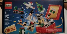 Sealed Box LEGO 40222 Creator Christmas 24 in 1 Holiday Set, 250 Pieces