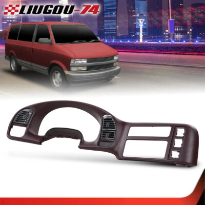 Fit For 1996-2005 Chevy Astro Safari GMC  Cluster Radio Dash Bezel  Foto 1 de 4