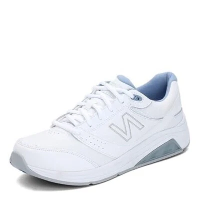 New Balance Women's 928V3 Walking Shoe, White/Blue Size 8 X wide - Image 1 of 2