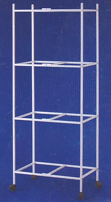 MCAGE 4-Tiers Rolling Stand for 24"x16"x16" Aviary Bird Flight Breeding Cages