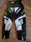 NEW Thor Motorcycle Pants S11 Phase Green Scrib 30 Size 30