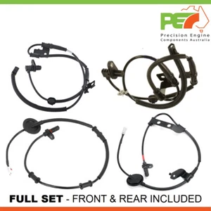 4x New * PEC * Front & Rear Wheel Speed Sensors For Hyundai i30 FD 2.0L G4GC - Picture 1 of 4
