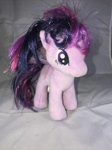 My Little Pony- Sparkle Twilight Plush- TY- Brushable- Hasbro- 2016- Purple 7" - Picture 1 of 5