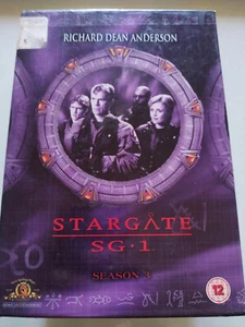 Stargate Sg 1 Temporada 3 Richard Dean - DVD Español Ingles Region 2 Am - Imagen 1 de 7