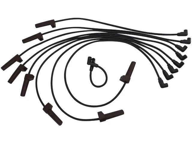 TRQ Spark Plug Wire Set fits GMC G3500 1990-1993 7.4L V8 34NTTH - Image 1 of 1