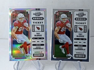 TREY MCBRIDE 2022 Panini Contenders Optic Rookie Ticket Prizm SP + Base RC - Picture 1 of 6