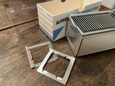 Vintage AIREQUIPT Magazine Tray for 2 x 2" Metal 35mm Film Slides - Image 1 of 4