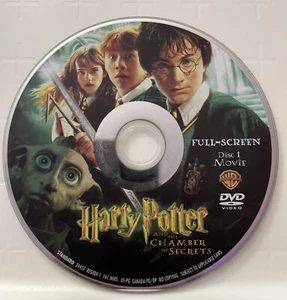 Harry Potter: The Chamber of Secrets ~ DVD 2016 "2 DISCS ONLY" Read Description  - Picture 1 of 5