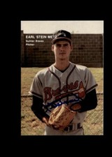 Earl SteinMetz 1990 Best Sumter Braves authentic autographed card
