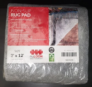 nuLOOM Non-Slip Rug Pad 2'x12' Grey - Picture 1 of 2