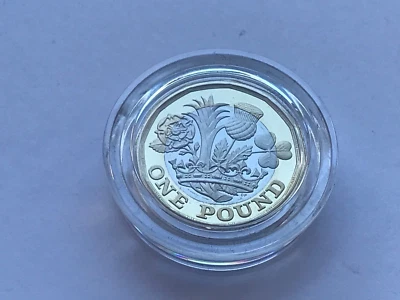 Simply Coins~ 2018 PROOF ONE 1 POUND Coin EXTREMLEY RARE LEFTIE LEFTY coin - Image 1 of 4