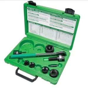 Greenlee ISO-16 through ISO-40 Manual Round Standard Knockout Punch Kit # 36688 - Picture 1 of 6