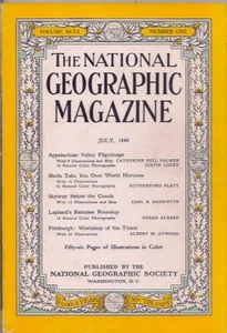 national geographic-JULY 1949-APPALACHIAN VALLEY PILGRIMAGE. - Picture 1 of 2