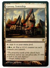 MTG: Innistrad 'Gavony Township' Rare - #239 - VLP
