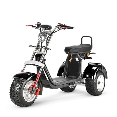 E-Scooter Seniorenmobil Dreirad 60V 4000 W mit Stra�enzulassung Roller CP7.1 20A - Bild 1 von 4