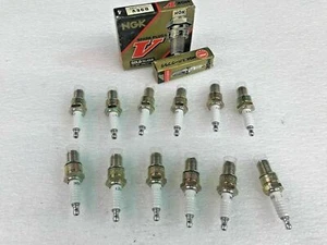 FERRARI NGK GOLD PALLADIUM SPARK PLUGS NEW OEM - Picture 1 of 5