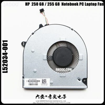 ✅ HP 250 G8 / 255 G8 / 255 G9 Notebook PC Laptop COOLING FAN - Image 1 of 3