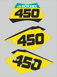 KTM EXC PRINTED RACE BACKGROUNDS 2005-07 - Picture 1 of 1