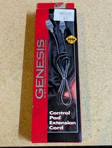 NOS Sega Genesis Control Pad Extension Cord - Sega Genesis System 1993 OEM New - Picture 1 of 2