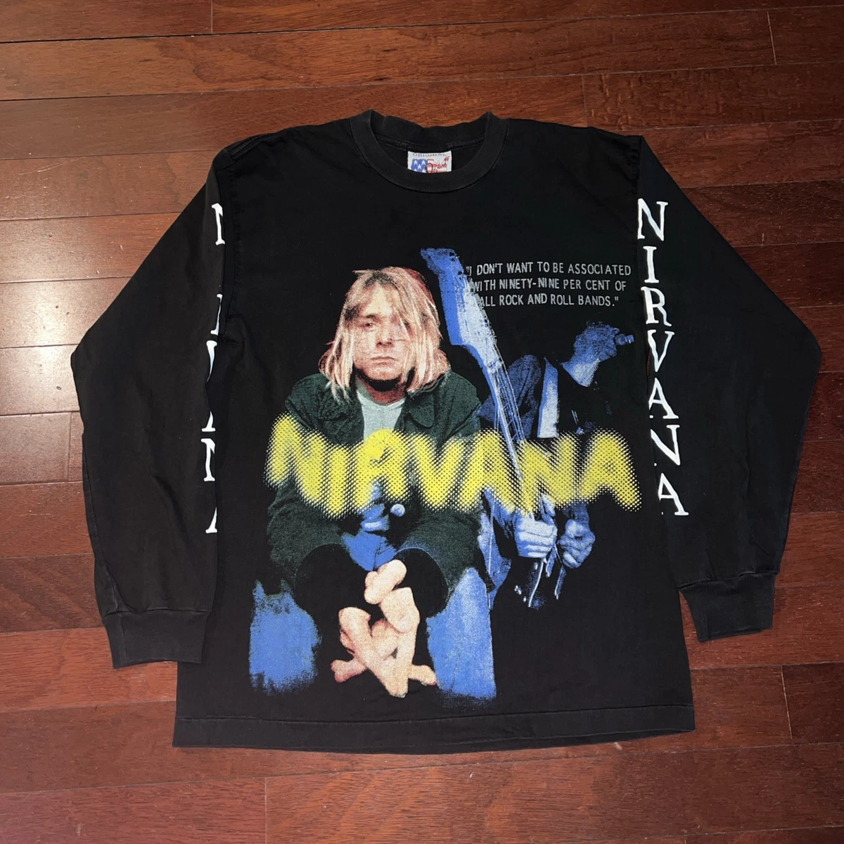 Nirvana Long Sleeve T-Shirts for Men for sale | eBay
