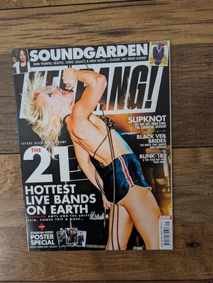 Kerrang! 1784 21 Hottest Live Bands, Soundgarden + Art Print, 6 Posters - Image 1 of 4