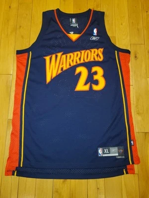 Camiseta Reebok Jason Richardson Golden State Warriors Swingman 2005 equipo de la NBA XL Foto 1 de 4