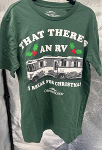 National Lampoons Christmas Vacation tee "That there is an RV" Green Size XL - Picture 1 of 4