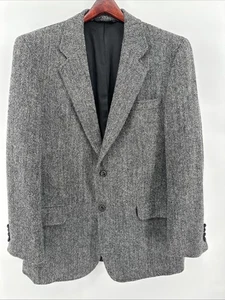 Joseph A Bank x Harris Tweed Herringbone Wool Jacket/Blazer, Men’s 42 Regular - Picture 1 of 10