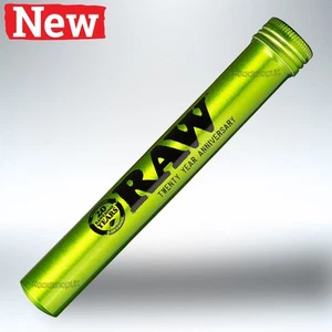 RAW EMERALD King Size Cone Holder Tube Storage Stash "20 Year Anniversary" GREEN - Picture 1 of 1