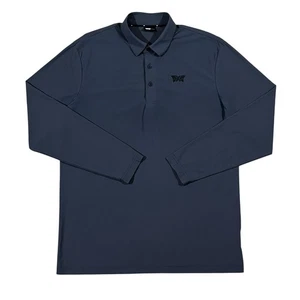 Camisa Polo PXG Parsons Xtreme Golf Hombre Rendimiento Manga Larga Gris Talla Pequeña - Imagen 1 de 8