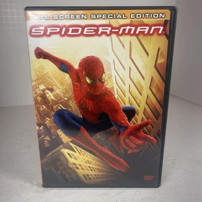 Spider-Man DVD 2002 2-Disc Special Edition Full Frame Tobey Maguire Movie - Image 1 of 2