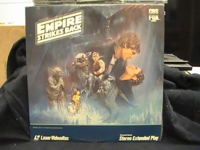 Star Wars The Empire Strikes Back 1980 Laserdisc LD Lucas Hamill Ford Fisher 3PO - Image 1 of 4