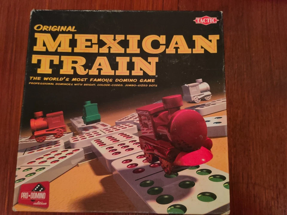 Original Mexican Train Game by Tactic Complete VGC Free UK P&P - Image 1 of 4