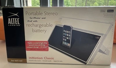 Control remoto de batería de recarga estéreo portátil Altec Lansing in-Motion iMT620 Foto 1 de 4
