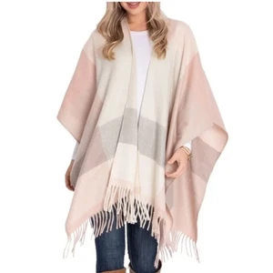 Woolrich Pink And White Wrap OSFA - Picture 1 of 8