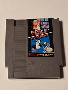 NES Super Mario Bros. / Duck Hunt Cartridge 🎮 Authentic Nintendo Game - Picture 1 of 2