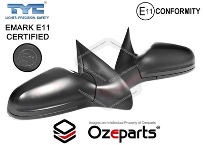 Set / Pair LH+RH Electric Door Mirror Black For Holden Astra AH 3Dr Hatch 04~10 - Image 1 of 4