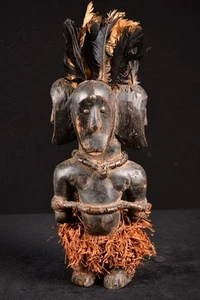 A Primitive Fang Three-headed Statue Gabon Africa Afrika, Afrique 887 - Picture 1 of 6