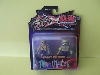 Экшн-фигурка Street Fighter X Tekken Minimates Sagat vs King 2,25 дюйма - Изображение 1 из 4