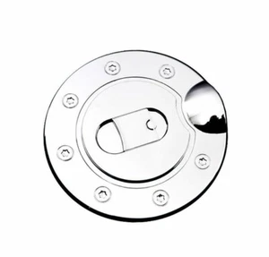 Filler Fuel Door Tank Gas Cap Cover Bezel Exterior For Ford 04-08 F150 ChromeABS - Foto 1 di 3