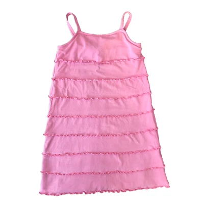 Hanna Andersson девочек розовый платье без рукавов - размер (120) 7 - EUC - Изображение 1 из 4