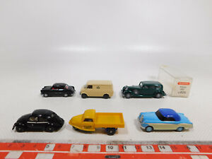 CN350-0,5 #6x wiking H0 / 1:87 Modèle : MB + 825 Horch + VW Coccinelle + Ford