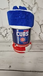 COPERTA DA LANCIO CHICAGO CUBS SUPER PELUCHE - 46" x 60" - Foto 1 di 3