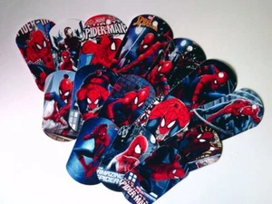 Spider-man - 8 Paper Dog Gift tags- Party Favor Loot Christmas Toys Prizes tag - Picture 1 of 1