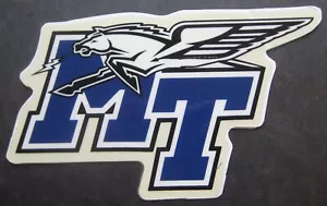 Middle Tennessee State Blue Raiders Football Helmet Decal - Picture 1 of 2