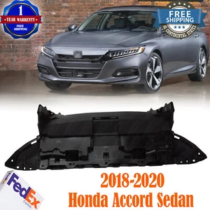 New Front Engine Splash Shield Under Cover For 2018-2020 Honda Accord Sedan - Picture 1 of 11
