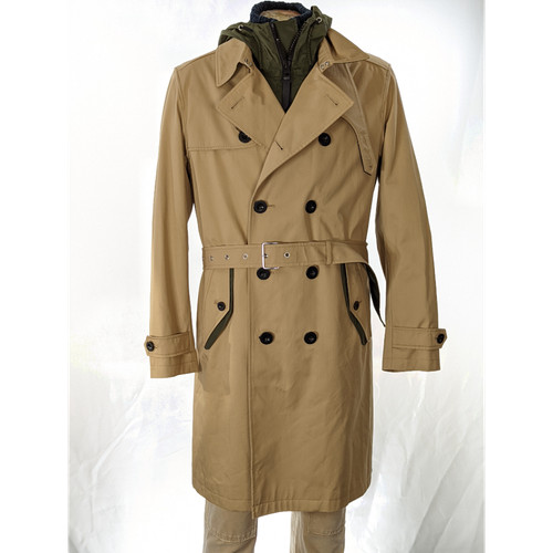 Gilet con cappuccio in nylon Coach Utility taglia 52 nuovo con etichette $895